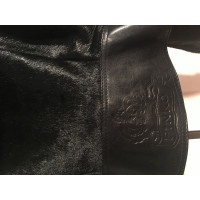Pinko Jacke/Mantel aus Pelz in Schwarz