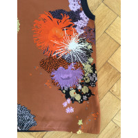 Dries Van Noten Top en Soie en Orange