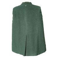Dondup Jacke/Mantel aus Wolle in Grün