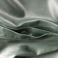 Salvatore Ferragamo Top Leather in Green