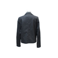 Saint Laurent Jacket/Coat Cotton in Black
