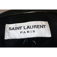 Saint Laurent Veste/Manteau en Laine en Gris