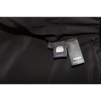 Fendi Jacket/Coat Leather in Black