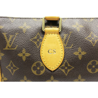 Louis Vuitton Popincourt in Tela in Marrone