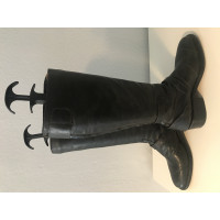 Belstaff Stiefel aus Leder in Schwarz