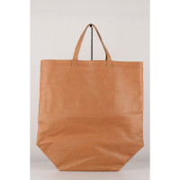 Maison Martin Margiela For H&M Tote bag in Pelle in Crema