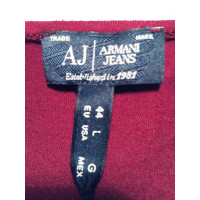 Armani Jeans Oberteil aus Viskose in Fuchsia