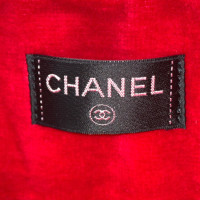 Chanel Handbag Cotton in Red