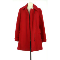 Comptoir Des Cotonniers Jacket/Coat Wool in Red