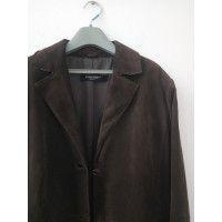 Marina Rinaldi Jacket/Coat Suede in Brown