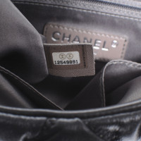 Chanel Tote bag Leer in Grijs