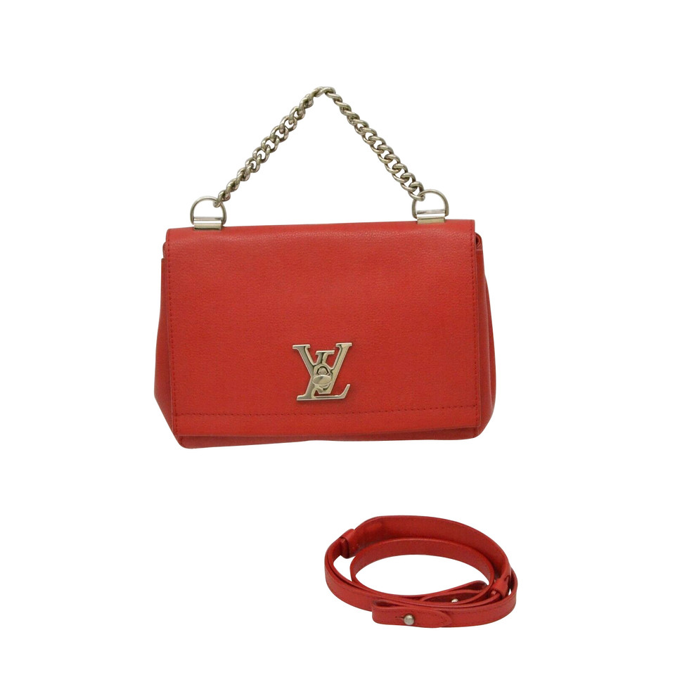 Louis Vuitton Sac à main en Cuir en Rouge