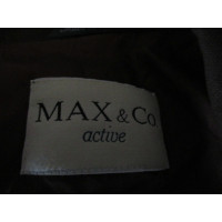 Max & Co Jacket/Coat Linen in Brown