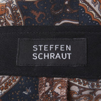 Steffen Schraut Silk broek in Multicolor