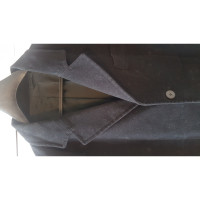 Yves Saint Laurent Jacket/Coat Cotton in Black