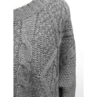 360 Sweater Strick in Grau