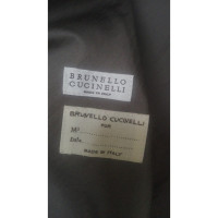 Brunello Cucinelli Jacket/Coat Cotton in Brown