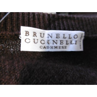 Brunello Cucinelli Maglieria in Cashmere in Marrone