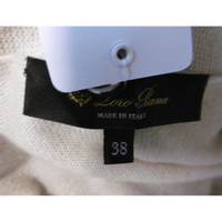 Loro Piana Tricot en Cachemire en Crème