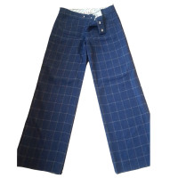 Marni Trousers Wool in Blue