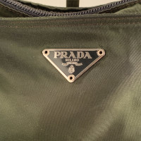 Prada Shoulder bag Canvas in Khaki