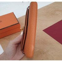 Hermès Kelly Wallet Leather in Orange