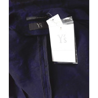 Yohji Yamamoto Blazer aus Baumwolle in Blau