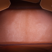 Hermès Birkin Bag 40 in Pelle in Oro