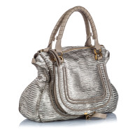 Chloé Marcie Bag Leather in Silvery