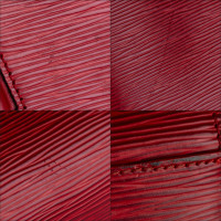 Louis Vuitton Tote Bag aus Leder in Rot