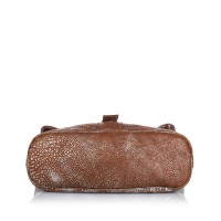 Bulgari Shoulder bag Leather in Brown