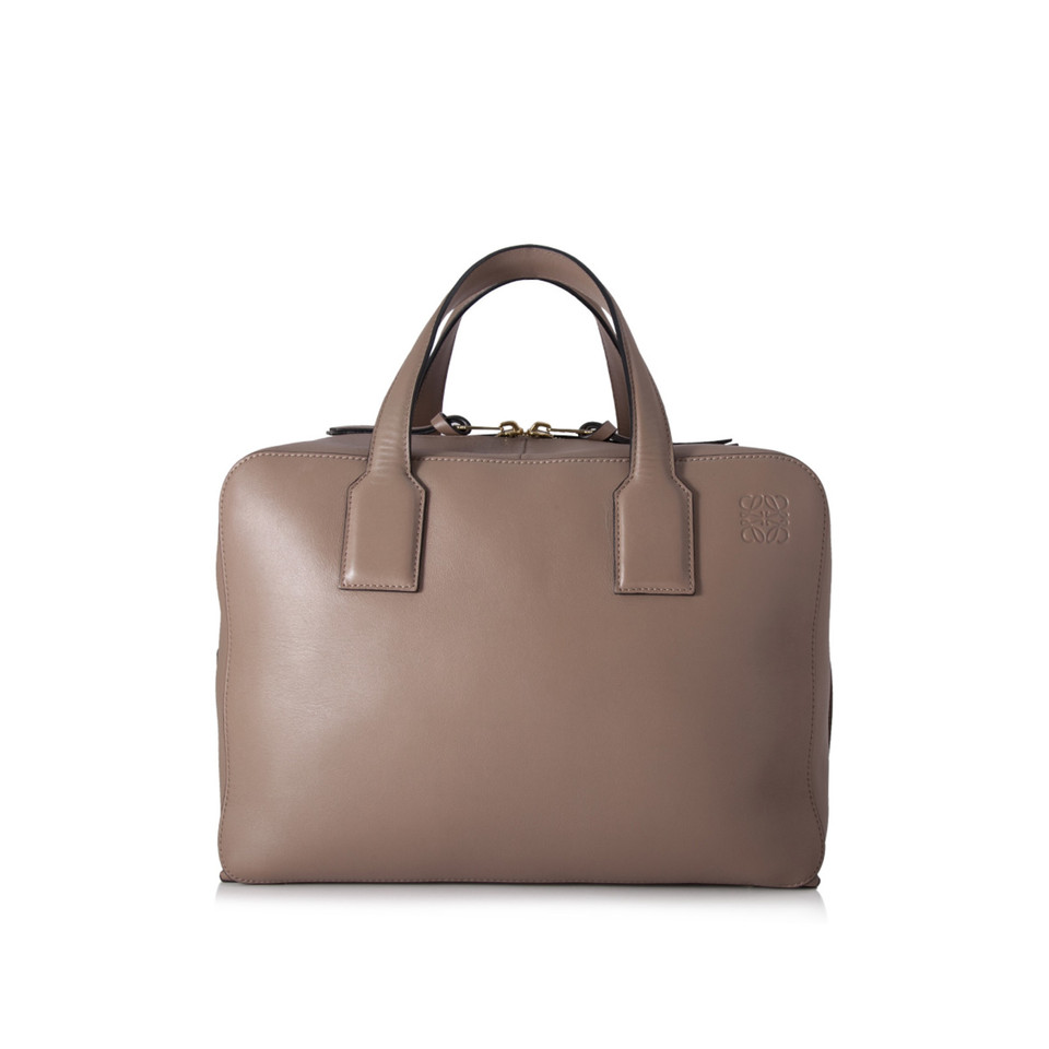 Loewe Handtas Leer in Bruin