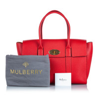 Mulberry Bayswater Leer in Rood