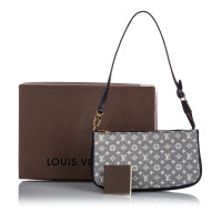 Louis Vuitton Pochette Accessoires in Cotone in Blu
