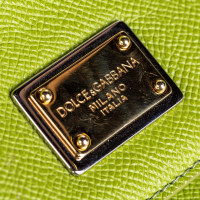 Dolce & Gabbana Schoudertas Leer in Groen