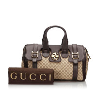 Gucci Sac à main en Toile en Marron