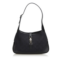 Gucci Shoulder bag Canvas in Black