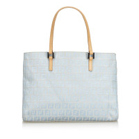 Fendi Tote Bag aus Baumwolle in Blau