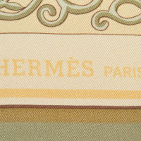 Hermès Carré 90x90 Zijde in Groen