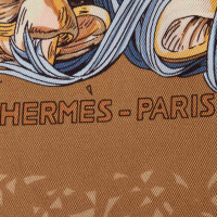 Hermès Carré 90x90 Silk in Brown