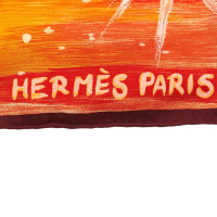 Hermès Carré 90x90 aus Seide in Orange