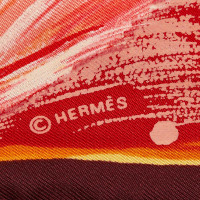 Hermès Carré 90x90 aus Seide in Orange