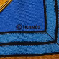 Hermès Carré 90x90 in Seta in Giallo