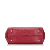 Louis Vuitton Marly Leer in Rood