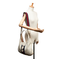 Gucci Dionysus Hobo Bag in Pelle in Bianco