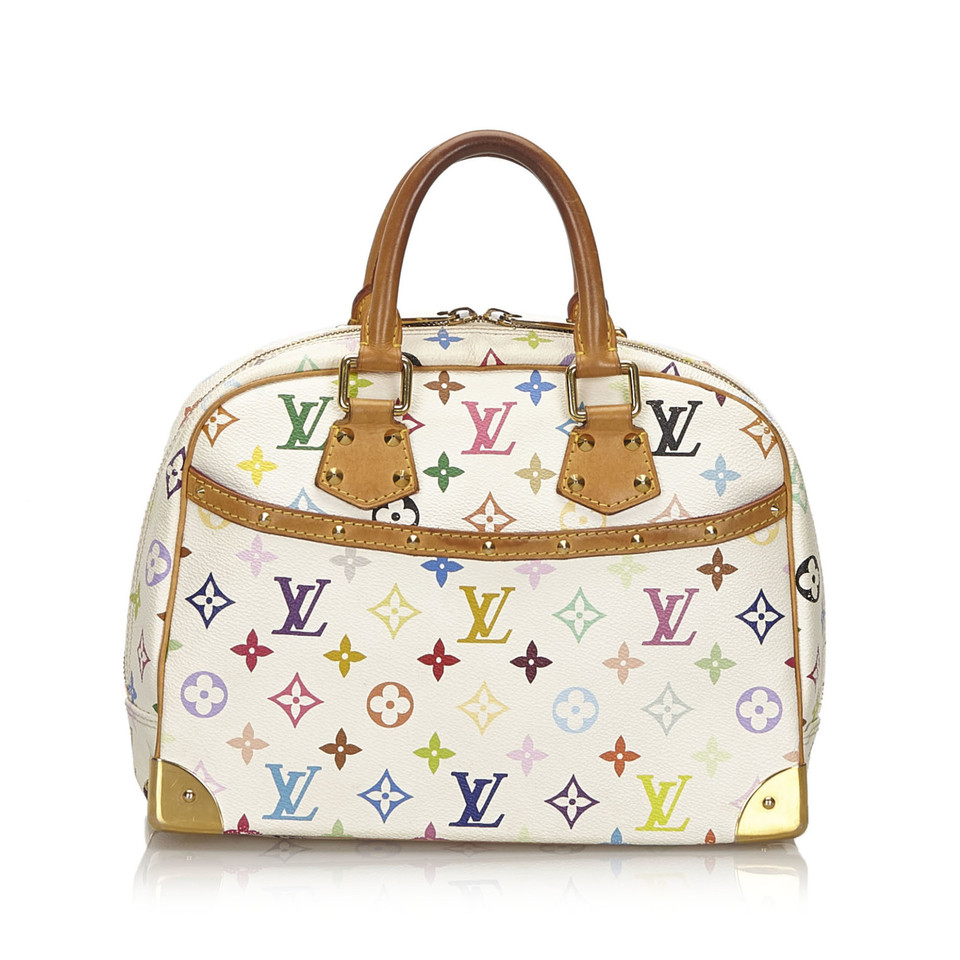 Louis Vuitton Trouville in Tela in Bianco