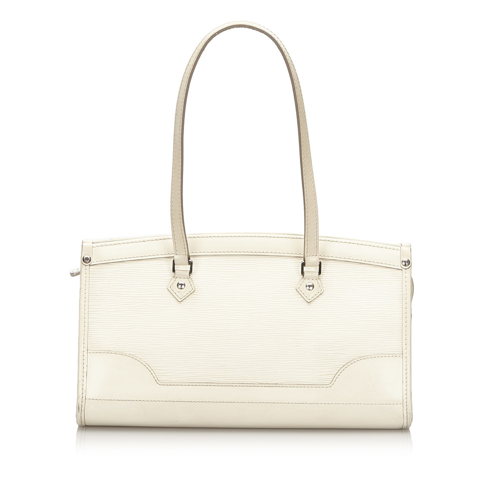 Louis Vuitton Madeleine in Pelle in Bianco