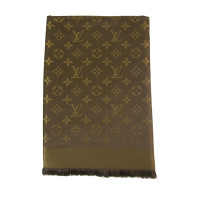 Louis Vuitton Monogram Tuch en Soie en Marron