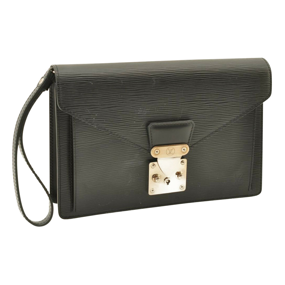 Louis Vuitton Handbag Leather in Black