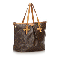 Louis Vuitton Palermo Bag aus Canvas in Braun